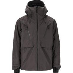 Kurtka narciarska Whistler Palmdale. Czarne kurtki snowboardowe męskie Whistler, l, bez wzorów, z materiału, długie, bez kaptura, narciarskie. Za 501.99 zł.