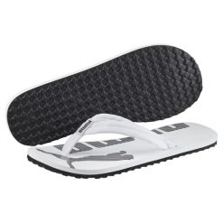 Klapki Puma Epic Flip V2 unisex. Białe klapki męskie Puma, z materiału. Za 109.63 zł.