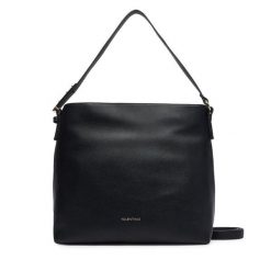 Torebka Valentino. Czarne torebki do ręki damskie Valentino, bez wzorów, klasyczne, bez dodatków. Za 649.99 zł.