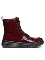Geox Kozaki J Phaolae Girl J46ETA 000HH C7357 M Bordowy. Czerwone buty zimowe dziewczęce Geox, bez wzorów, ze skóry, bez zapięcia. Za 379.99 zł.