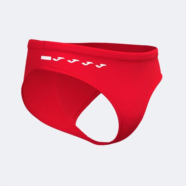 Kąpielówki Joma Shark III. Czerwone kąpielówki dla chłopców Joma, l, bez wzorów, z elastanu, długie, do pływania. Za 192.50 zł.