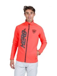 Bluza Rossignol męska New Hero Classique Clim czerwona. Czerwone bluzy męskie Rossignol, na zimę, l, bez wzorów, z materiału, bez kaptura. Za 489.99 zł.