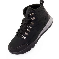 Czarne zimowe buty LOAP dla mężczyzn - rozmiar 41. Czarne trekkingi męskie Alpine Pro, na zimę, trekkingowe. Za 287.99 zł.