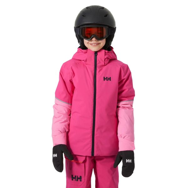 Dziecięca kurtka narciarska Helly Hansen Jewel. Czerwone kurtki i płaszcze dla dziewczynek Helly Hansen, na lato, bez wzorów, z materiału, bez kaptura. Za 506.10 zł.