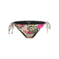 Majtki bikini wiązane z boku dla Kobiety PRINTED BEACH CLASSICS Czarny. Czarne bikini damskie Roxy, xs, bez wzorów. Za 129.00 zł.