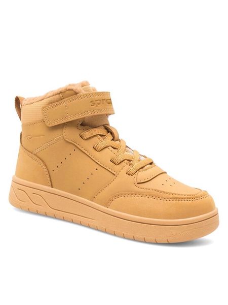 Sprandi Sneakersy FURRY FUR CP40-21622Z Brązowy. Brązowe buty sportowe chłopięce Sprandi, bez wzorów, z syntetyku, bez zapięcia. Za 129.99 zł.