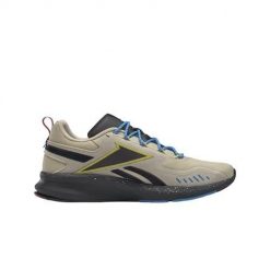 Buty do biegania damskie Reebok Fusium Run 20. Brązowe obuwie sportowe damskie Reebok, bez wzorów, z materiału, do biegania. Za 547.00 zł.