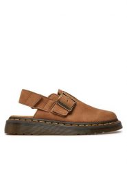 Dr. Martens Sandały Jorge 31568439 Brązowy. Brązowe sandały damskie Dr. Martens, bez wzorów, ze skóry, bez obcasa, na płaskiej podeszwie, bez zapięcia. Za 469.99 zł.
