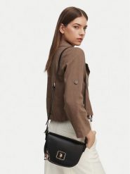 U.S. Polo Assn. Torebka BEUXT8791WVP Czarny. Czarne listonoszki damskie U.S. Polo Assn., bez wzorów, ze skóry, bez dodatków. Za 114.99 zł.