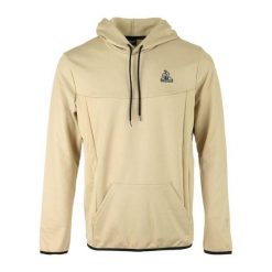 Bluza polarowa LE COQ SPORTIF TECH SP HOODY Beżowy. Brązowe bluzy męskie le coq sportif, na lato, l, bez wzorów, z materiału, z kapturem. Za 378.40 zł.