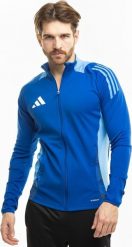 Adidas Bluza męska adidas Tiro 24 Competition niebieska IP1876 XL. Niebieskie bluzy męskie Adidas, m, bez wzorów, bez kaptura. Za 187.99 zł.