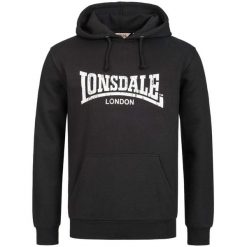 Bluza z kapturem Lonsdale Wolterton. Białe bluzy męskie Lonsdale, xl, bez wzorów, z bawełny, z kapturem. Za 247.50 zł.