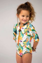 DucKsday Jednoczęściowy kostium UV dziewczęcy, Ducksday, Moana, 122-128, 7-8 lat. Stroje kąpielowe dla dziewczynek DucKsday, bez wzorów. Za 199.00 zł.