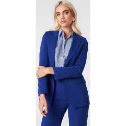 Trendyol Marynarka z kieszeniami - Blue. Żakiety damskie marki Trendyol. W wyprzedaży za 111.47 zł.