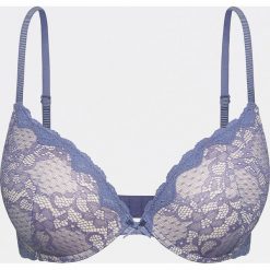 Koronkowy biustonosz push up - Niebieski. Biustonosze marki Reserved. Za 59.99 zł.