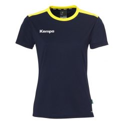 Damski jersey Kempa Emotion 27. Niebieskie koszulki sportowe damskie Kempa, bez wzorów, z jersey, bez kołnierzyka, bez ramiączek, do piłki ręcznej. Za 139.00 zł.