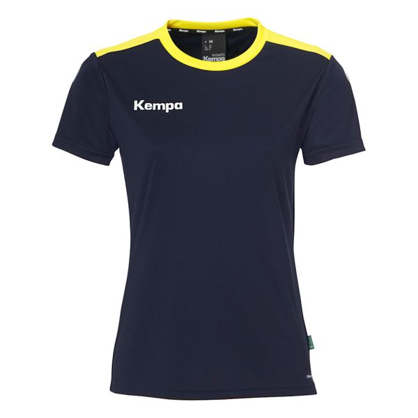 Damski jersey Kempa Emotion 27. Niebieskie koszulki sportowe damskie Kempa, bez wzorów, z jersey, bez kołnierzyka, bez ramiączek, do piłki ręcznej. Za 139.00 zł.