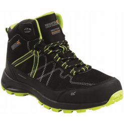 Buty trekkingowe męskie Samaris Lite. Czarne trekkingi męskie Regatta, trekkingowe. W wyprzedaży za 366.10 zł.
