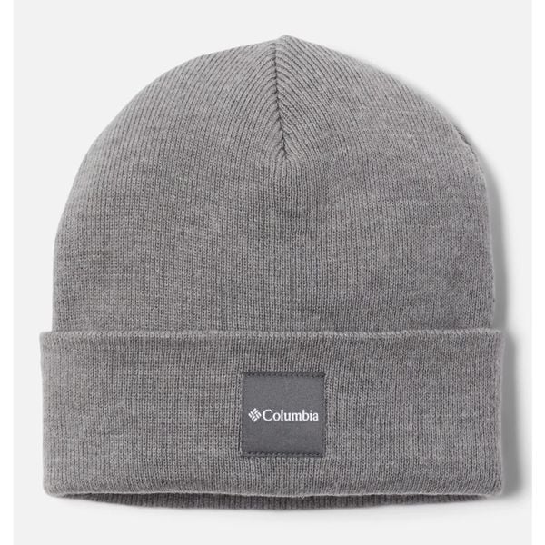 Czapka zimowa unisex Columbia City Trek Heavyweight Beanie. Szare czapki i kapelusze męskie Columbia, na zimę, bez wzorów, sportowe. Za 72.99 zł.