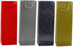 Torba Prezentowa Na Butelkę Wino Wzór Z Napisami 35 x 12 x 9 cm. Torby i plecaki dziecięce LEAN. Za 8.46 zł.