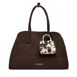Torebka Steve Madden. Brązowe torebki do ręki damskie Steve Madden, bez wzorów, klasyczne, bez dodatków. Za 559.99 zł.