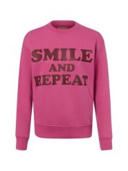 Marie Lund Bluza Kobiety wyrazisty róż|brązowy, L. Brązowe bluzy damskie Marie Lund, l, bez wzorów, z bawełny, bez kaptura. Za 199.95 zł.