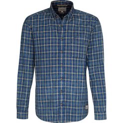 Koszula "Jack" - Regular fit - w kolorze niebieskim. Niebieskie koszule męskie Camel Active, m, bez wzorów, z bawełny, bez kołnierzyka, bez ramiączek. W wyprzedaży za 87.95 zł.