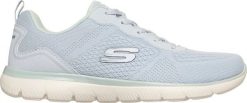 Skechers Buty damskie Skechers Summits Quiet Dream niebieskie 150291 BLMN 35. Niebieskie obuwie sportowe damskie Skechers, bez wzorów. Za 312.11 zł.
