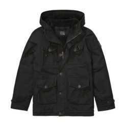 Parka Brandit Forvert Observer. Czarne parki męskie Brandit, m, bez wzorów, bez kaptura. Za 646.70 zł.