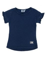 Koszulka z bawełna na co dzień na siłownię. Niebieskie koszulki sportowe damskie LEONE 1947 APPAREL, l, bez wzorów, z bawełny, bez kołnierzyka, bez ramiączek, na fitness i siłownię. Za 63.11 zł.