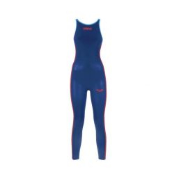 Damski kostium kąpielowy Arena Powerskin R-Evo+ Ow Ob. Niebieskie kostiumy jednoczęściowe damskie Arena, m, bez wzorów, sportowe, do pływania. Za 1,526.00 zł.