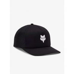 Czapka z daszkiem damska Fox Boundary Trucker. Czarne czapki i kapelusze damskie FOX, bez wzorów, sportowe. Za 131.99 zł.