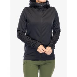 Bluza polarowa damska Peak Performance Rider Tech Zip Hood. Czarne bluzy damskie Peak Performance, l, bez wzorów, z polaru, bez kaptura. Za 476.99 zł.