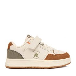 Sneakersy Beverly Hills Polo Club. Białe trampki i tenisówki chłopięce Beverly Hills Polo Club, bez wzorów, bez zapięcia. Za 179.99 zł.