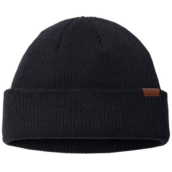 Czapka męska Portside Fisherman Beanie. Czarne czapki i kapelusze męskie Columbia, bez wzorów, z poliesteru, sportowe. Za 79.99 zł.