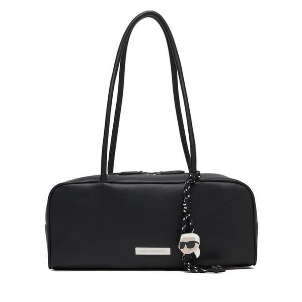 Torebka KARL LAGERFELD. Czarne torebki do ręki damskie KARL LAGERFELD, bez wzorów, klasyczne, bez dodatków. Za 849.99 zł.