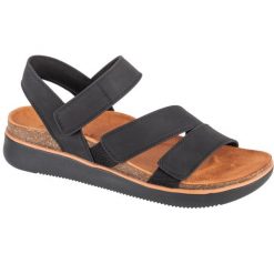 Sandały damskie, Lifted Comfort. Czarne obuwie sportowe damskie Skechers, trekkingowe. Za 229.99 zł.