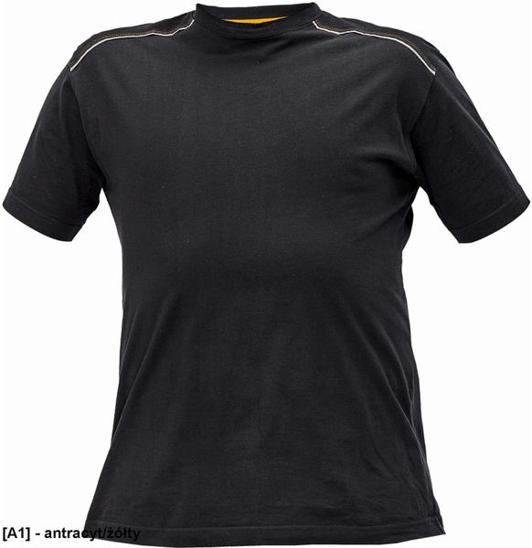 CERVA KNOXFIELD - t-shirt - antracytowy M. Szare t-shirty męskie CERVA, m, bez wzorów, bez kołnierzyka. Za 38.08 zł.
