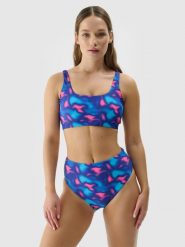 4F Dół od bikini damski - multikolor L. Bikini damskie 4f, na lato, l, bez wzorów. W wyprzedaży za 39.99 zł.