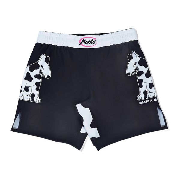 Spodenki treningowe męskie MANTO Dogs. Czarne krótkie spodenki sportowe męskie Manto, m, bez wzorów. Za 139.99 zł.