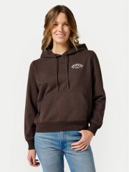 Wrangler Bluza 112356458 Brązowy Regular Fit. Brązowe bluzy damskie Wrangler, xl, bez wzorów, z bawełny, bez kaptura. Za 209.99 zł.