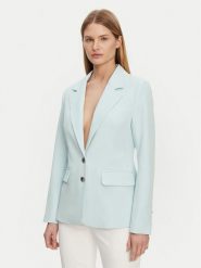 Guess Marynarka W5GN59 WH9Y2 Niebieski Regular Fit. Niebieskie żakiety damskie Guess, s, z aplikacjami, z syntetyku. Za 349.99 zł.