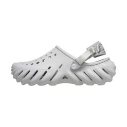 Chodaki sportowe męskie Crocs ECHO CLOG. Szare buty sportowe męskie Crocs, bez zapięcia. W wyprzedaży za 299.00 zł.