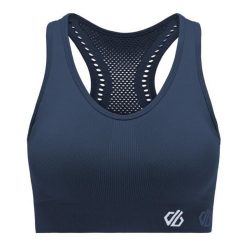 Biustonosz dla kobiet Dare 2B React Sports. Niebieskie obuwie sportowe damskie Dare 2b, bez wzorów, na fitness i siłownię. Za 99.99 zł.