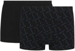 Fila Bokserki 2-pack Czarny, XL. Czarne bokserki męskie Fila, xl, bez wzorów, z materiału. Za 88.66 zł.