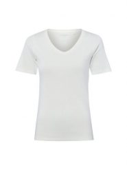 Brookshire Koszulka Kobiety Bawełna biały, XXL. Białe t-shirty damskie brookshire, xxl, bez wzorów, z bawełny, bez kołnierzyka. Za 59.95 zł.