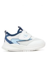 Calvin Klein Jeans Sneakersy Low Cut Velcro V1X9-83001-1697Y Biały. Białe trampki i tenisówki chłopięce Calvin Klein Jeans, bez wzorów, z jeansu, bez zapięcia. Za 189.99 zł.