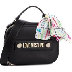 Torebka LOVE MOSCHINO - JC4248PP07KF0000 Nero. Czarne torebki do ręki damskie Love Moschino, bez wzorów, ze skóry ekologicznej, klasyczne, bez dodatków. W wyprzedaży za 459.00 zł.
