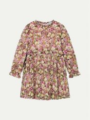 Mayoral Sukienka codzienna 4913 Kolorowy Regular Fit. Sukienki dla dziewczynek Mayoral, bez wzorów, z syntetyku, bez ramiączek. Za 179.99 zł.