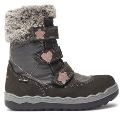 Śniegowce Primigi. Szare śniegowce dziewczęce Primigi, z gore-texu, bez zapięcia. Za 499.99 zł.